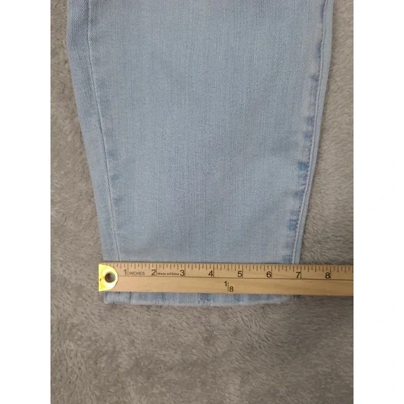 Judy Blue Jeans Womens 16W Blue Boyfriend Fit Distressed High Rise Stretch Rips - Picture 11 of 15